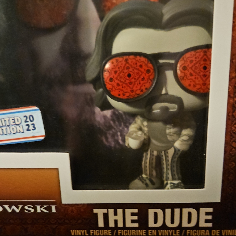 The Dude Funko Pop Figure Limited Edition Big Lebowski